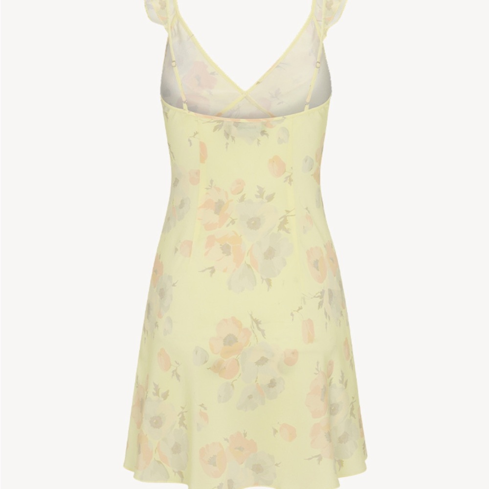 Realisation Par THE HAZEL Light Yellow Floral Dress - Picture 4 of 9